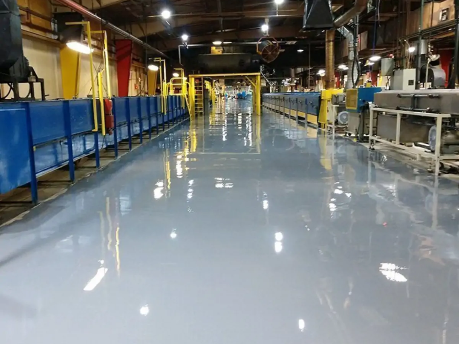 Commercial Industrial Garage Floor Epoxy Resin Northwest UK