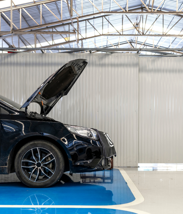 Garage Showroom & Vehicle Detailing Floor Epoxy Resin Northwest UK