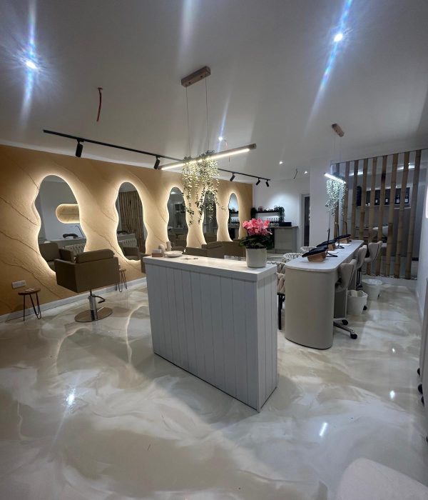 Epoxy Resin Floor in Beauty Salon in Romiley 2